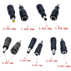 1X DC Power Male to Female 7.9*5.5 7.4 *5.0 3.5*1.35 4.8*1.7 5.5*2.5 to 5.5*2.5  Plug Converter Laptop Adapter Connector