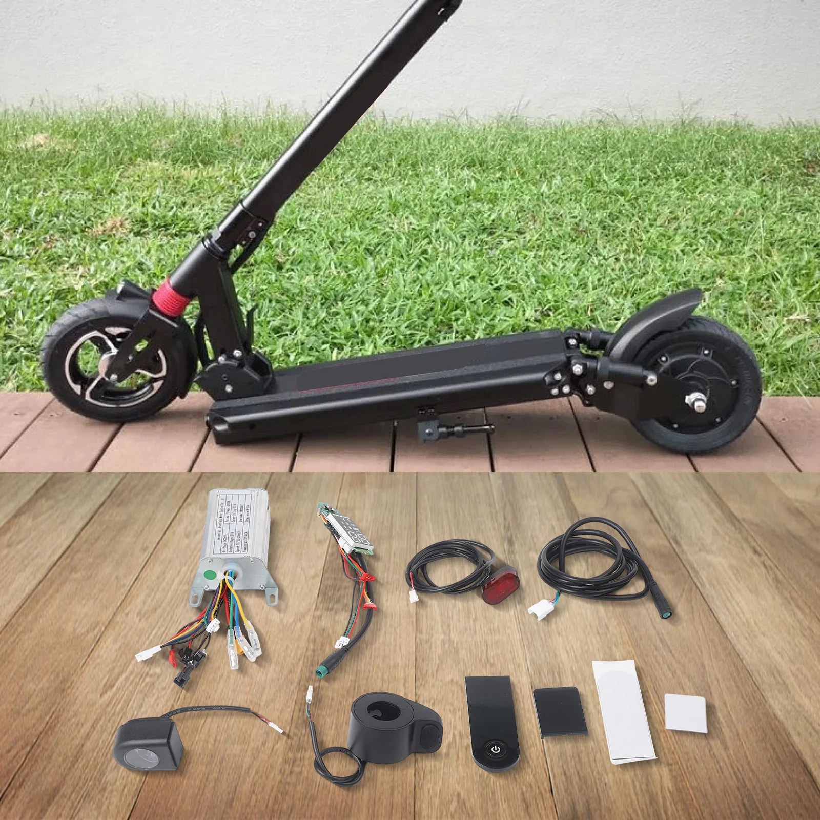 

Ускоритель приборной панели 350 Вт, замена электронного скутера, система восстановления тепла из АБС-пластика и нержавеющей стали для электронного скутера