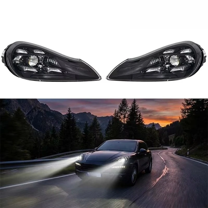CREULI New High Quality LED Headlights 2023 PDLS Matrix Style Plug & Play 6000 lm 6000K for for for 957 2007-2010