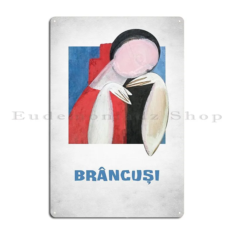 Constantin Brancusi Metal Sign Club Printing Party Home Wall Plaque Tin Sign Poster