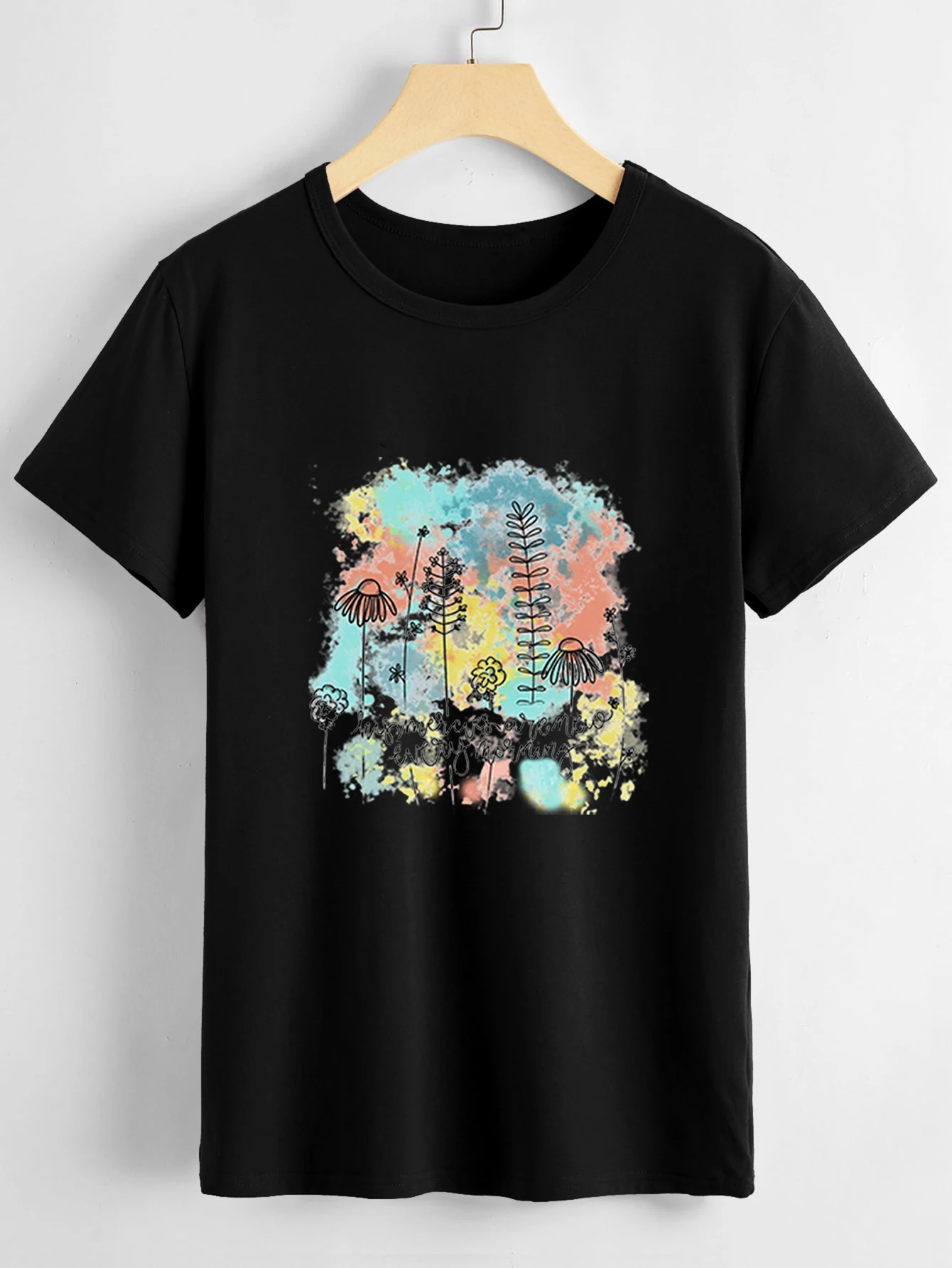 

women clothing New Sports Daily commute fashion casual hoodie Love Pineapple print T-shirt o collar street wear plus size