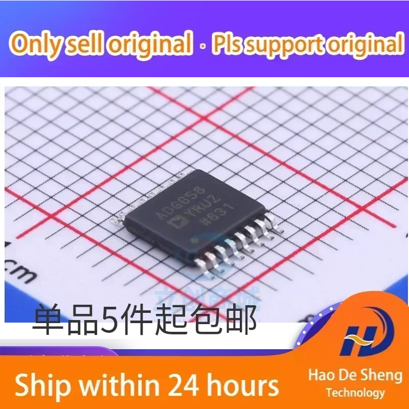 10PCS/LOT  ADG658YRU TSSOP16 ADG658YRUZ  IC New Original in Stock