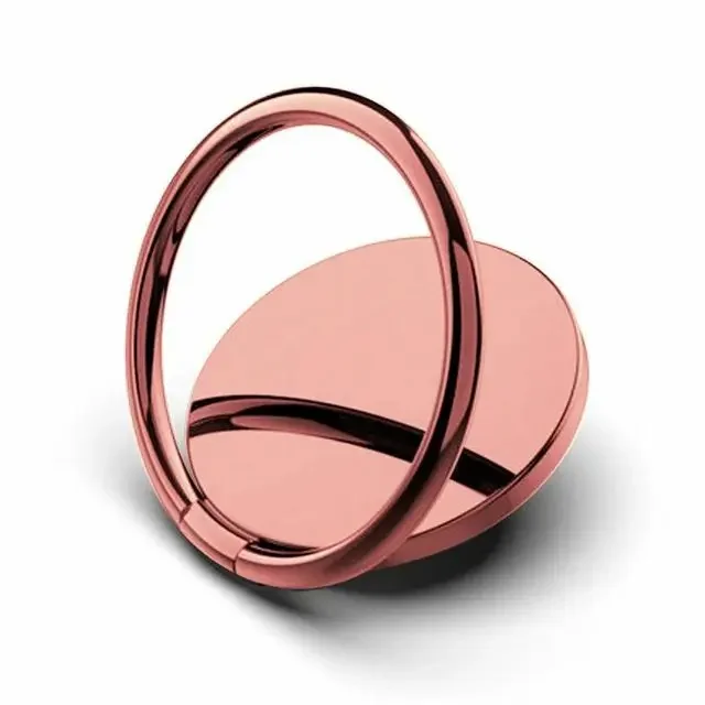 Fingerring-Handyhalter für iPhone Xiaomi Aufkleber-Ständer Halterung Smartphone-Zubehör Runder Fingerhalter