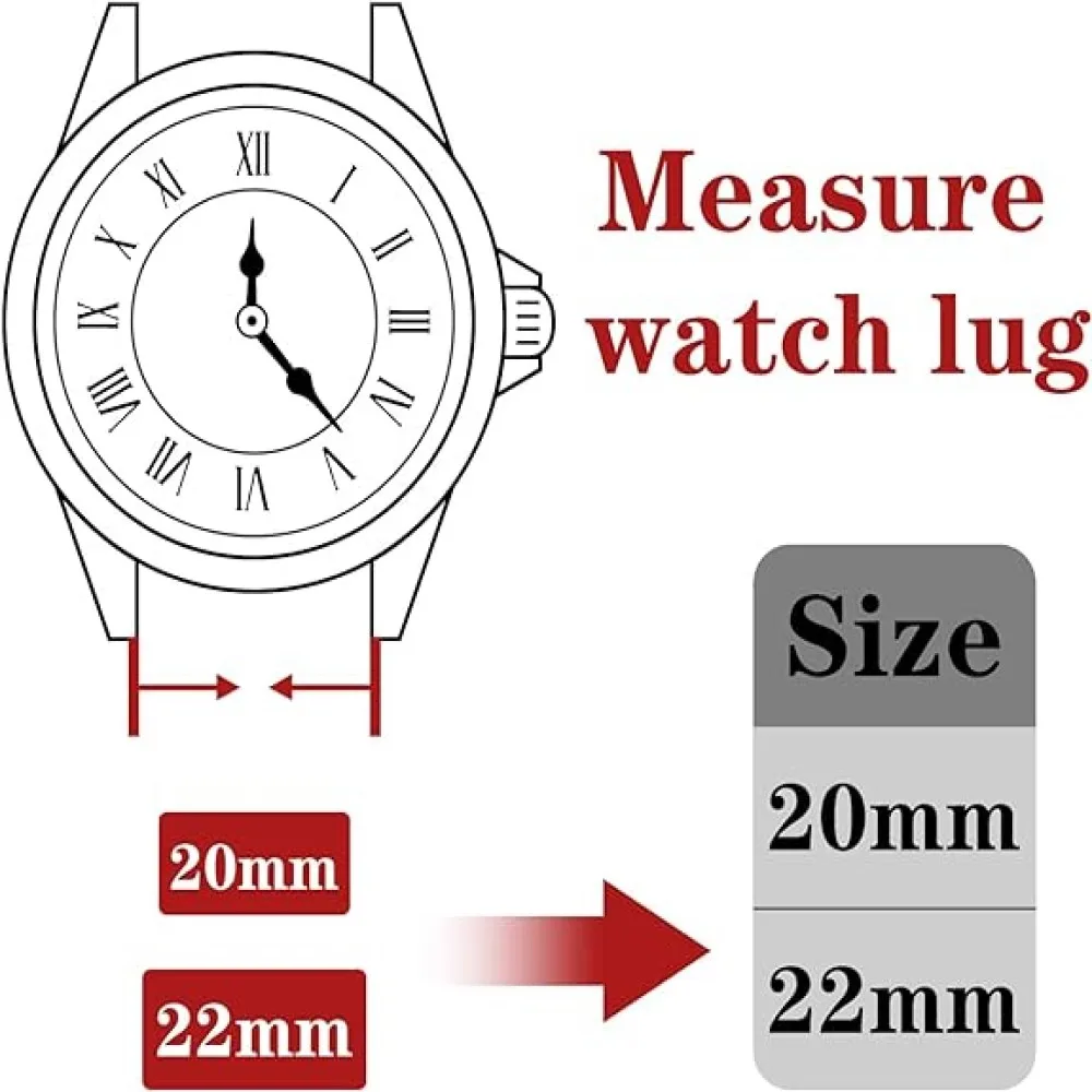 삼성 실리콘 시계 밴드 퀵릴리즈, 소프트 스포츠 교체 시계 스트랩, 여성 및 남성용, 20mm, 22mm