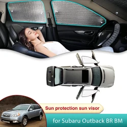 Car Sun Shade for Subaru Outback BR BM MK4 2010 2011 2012 2013 2014 Accessories Sunshade Windshield Side Window Privacy Car Tool