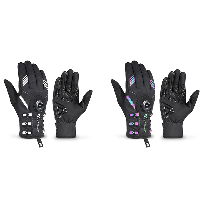 

WEST BIKING Motorcycle Breathable Full Finger Racing Gloves Outdoor Sports Bicycle Riding Cross Dirt Bike Gloves