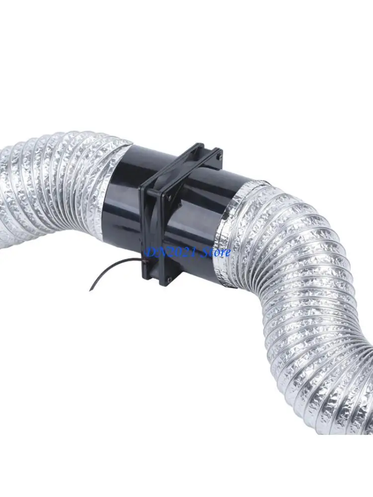 F3KE Fan to Tube Join Coupler 120mm 2 Pack with Round Collar Fit