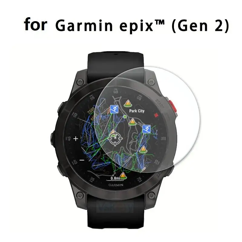 Защитная пленка для экрана Garmin Epix Pro Gen 2 51 мм 47 мм/Epix Gen2, 5 шт., закаленное стекло, защитная пленка от царапин
