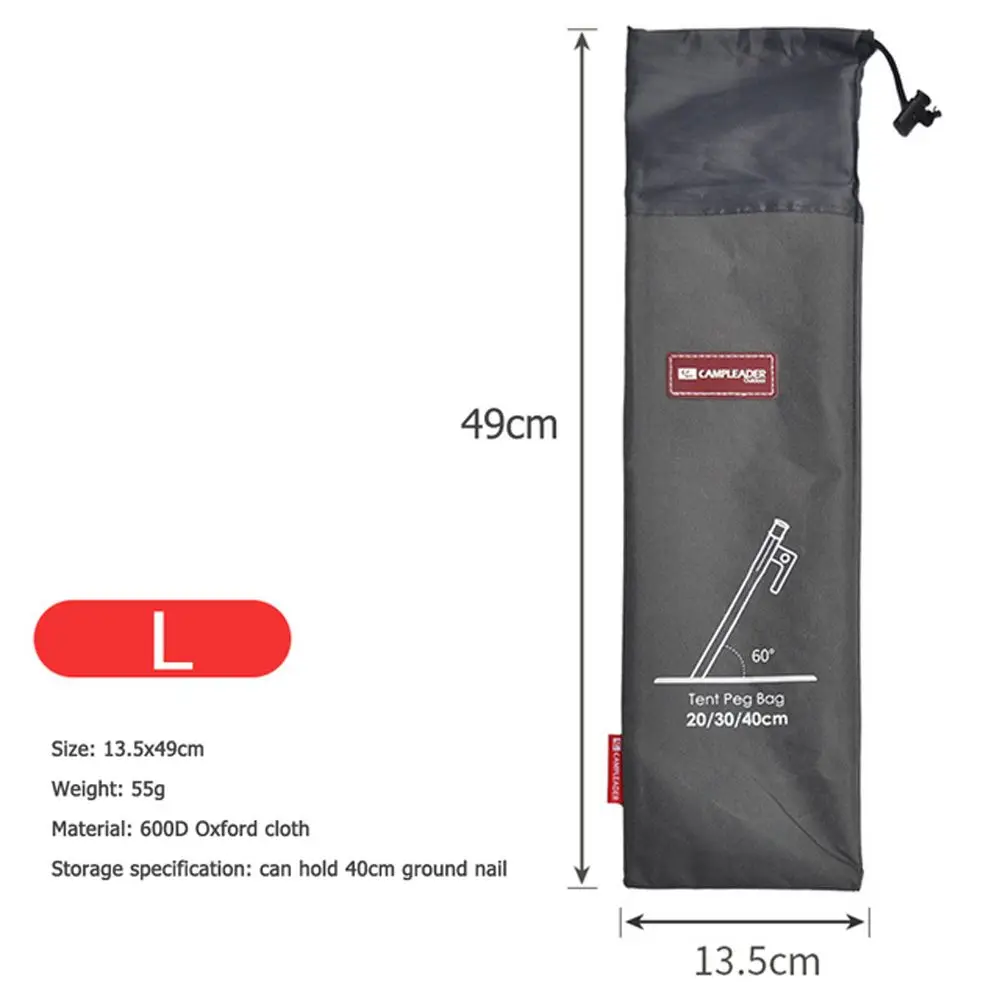 เชือกลมกระเป๋าเก็บ GROUND PEG BAG ค้อนเต็นท์หมุดกระเป๋าเต็นท์หมุดกระเป๋าเก็บหมุดเล็บกระเป๋าเก็บเครื่องมือเก็บกระเป๋า