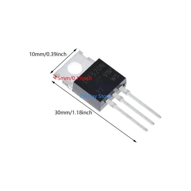 F92C 33A 100V N-Channel Power MOSFETトランジスタパワーアンプに適用できるTO-220