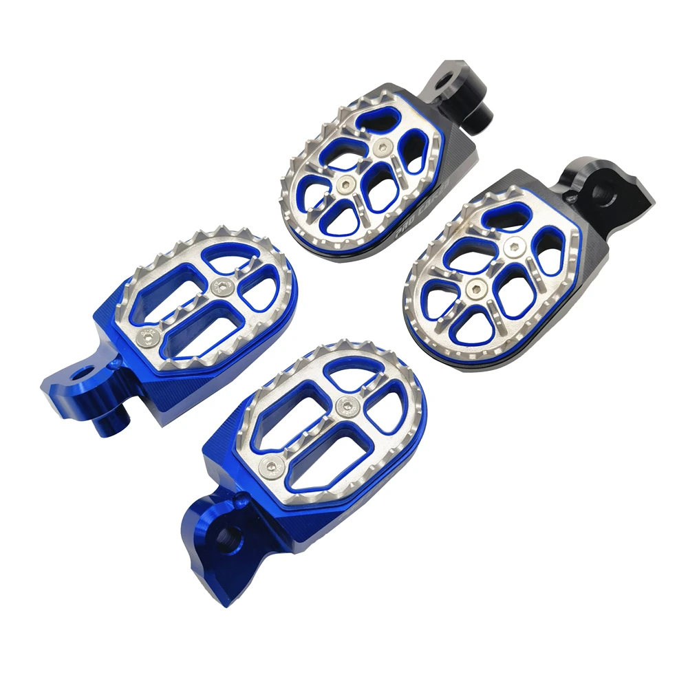 Motorcycle CNC Foot Pegs Rests Footrest Footpeg For YAMAHA YZ 65 85 125 250 125X 250X 250FX 450FX WR 250F 450F YZF WRF 250 450