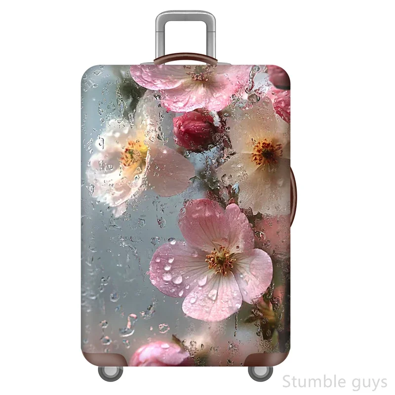 

Эластичный защитный чехол для багажа, пыленепроницаемый, прочный, эластичный чехол для чемодана, незаменим для всех поездок, подходит для багажа размером 18-32 дюйма.