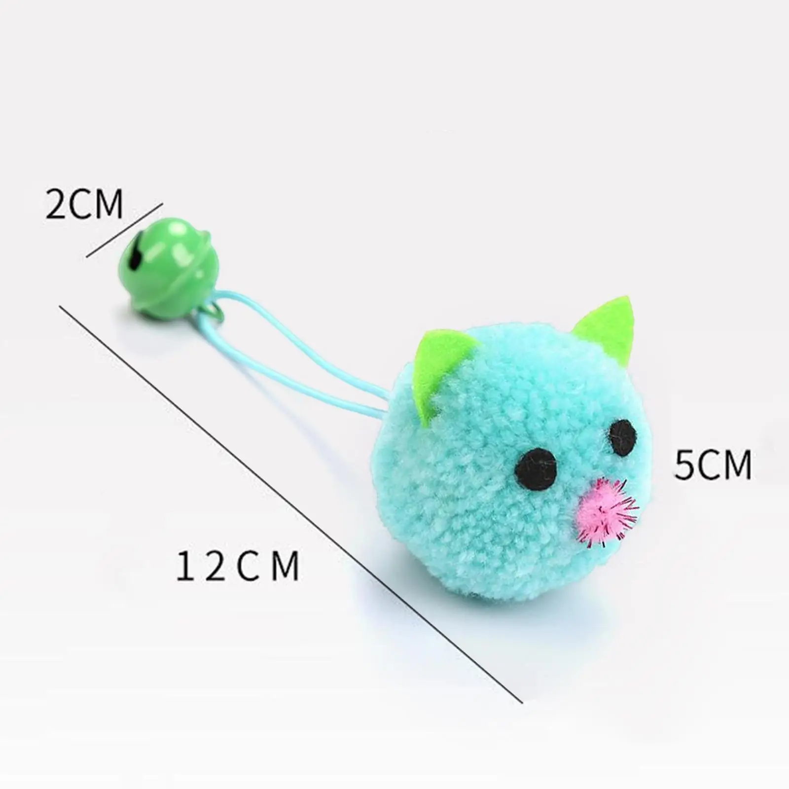 5x Portable Interactive Cat Toy for Endless Fun And Exercise, Blue