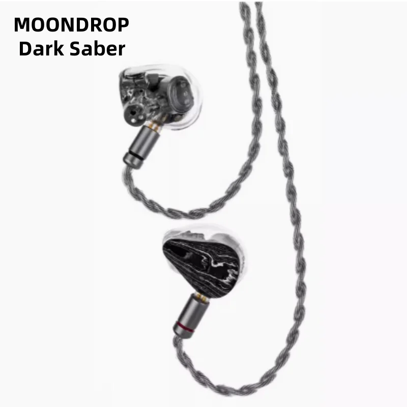 

New Dark Saber Dynamic Iron Unit In Ear HIFI Earbuds Original Genuine