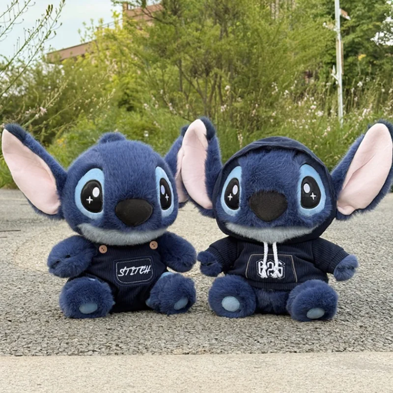 

Мультяшная плюшевая игрушка Лило и Стич KawaiStitch с ремешком для толстовки с милым мультяшным персонажем, мягкая игрушка для фанатов и коллекционеров