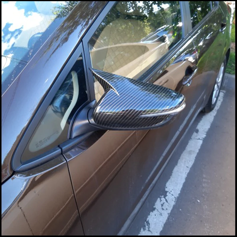 

For KIA Seed 2013-2017 Door Side Wing Rearview Mirror Cover Cap With Horn Auto Parts Accessories Car Styling