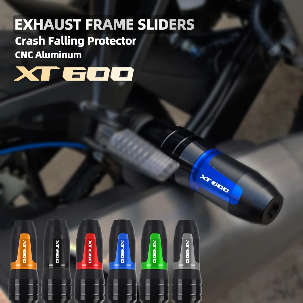 FOR YAMAHA XT600 ZE TENERE 1987 1988 1989 1990 1991 1992 CNC accessories Exhaust Frame Sliders Crash Pads Falling Protector