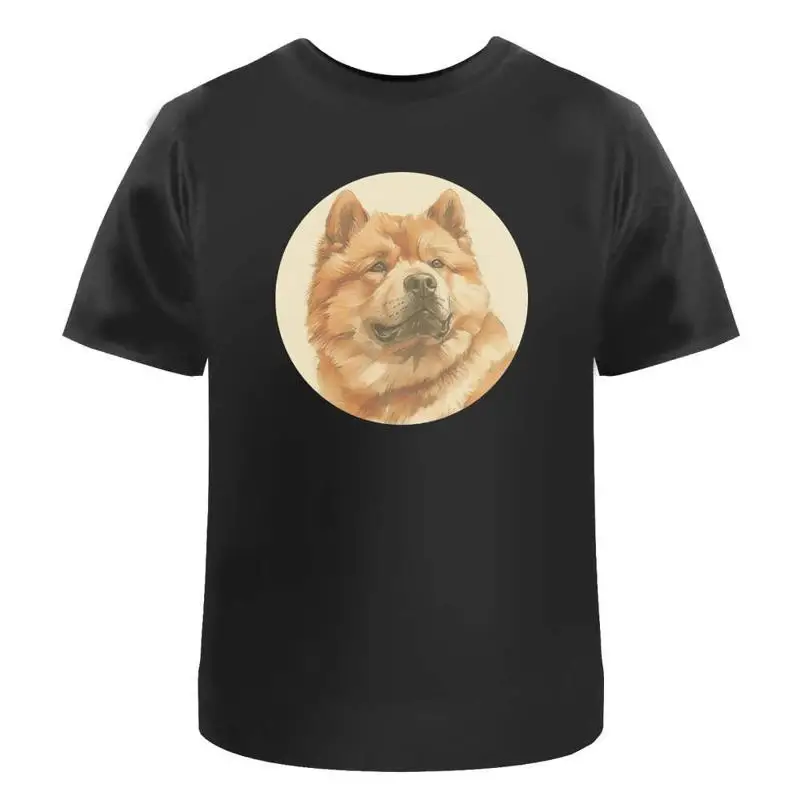 

Chow Chow Portrait' Cotton T Shirt Ta052901