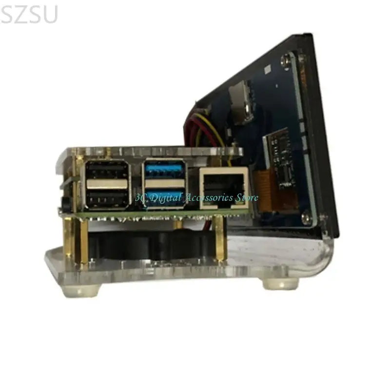 SZSU EMMC ISP Плата EMMC Адаптер DC5-15V для чипа калькулятора программиста RT809H