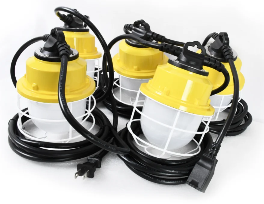 LED String Light 60W Construction Work Temporary Lighting Multiple Mounting