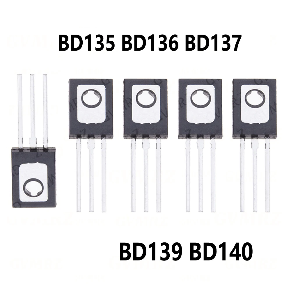 10/20/50/100PCS TO-126 BD135 BD136 BD137 BD139 BD140 TO-126
