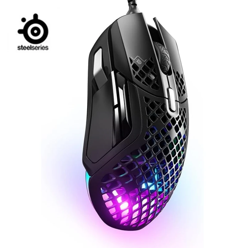 

Оригинальная игровая мышь SteelSeries Aerox 5, проводная, с RGB-подсветкой, 18 точек на дюйм, воздушный оптический датчик TrueMove, 9 программируемых кнопок