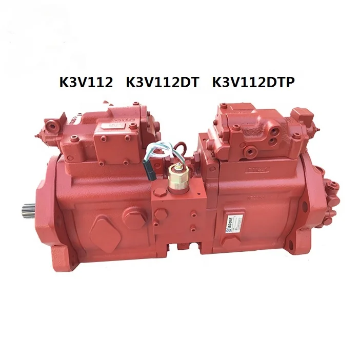 china spare part Suitable for excavator hydraulic system kawasaki hydraulic pump K3V112 K3V112DT K3V112DTP