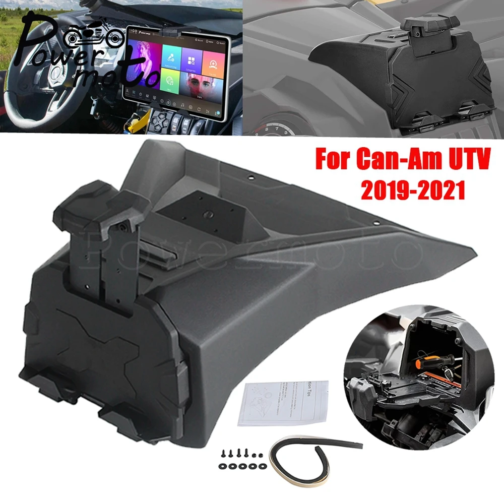 

UTV Electronic Device Tablet Stand GPS Navigation Phone Holder Bracket For Can-Am Maverick Trail 800 1000 2019-21 1000R 800R 18