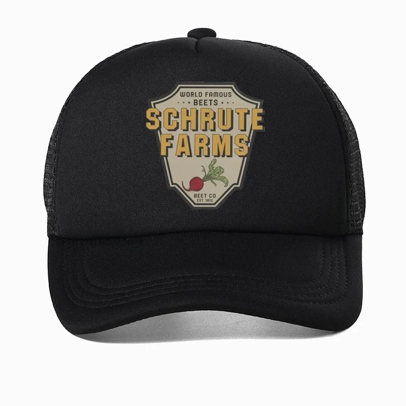 The Office Dwight Outfit Baseball Cap Men Women Vintage Male Dwight Schrute Farms hat summer Adjustable Snapback hats