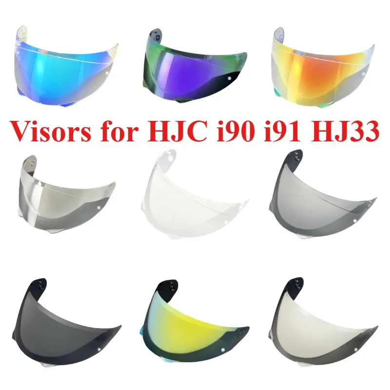 hjc-i90-i91-hj33-ヘルメット用バイザー-レンズシールド-日焼け止め-防風-uv保護-ヘルメットアクセサリー