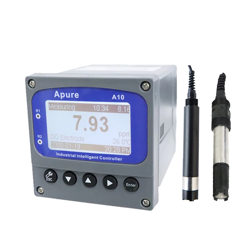 Portable Online Water Optical Dissolved Oxygene Meter With Sensor Probe