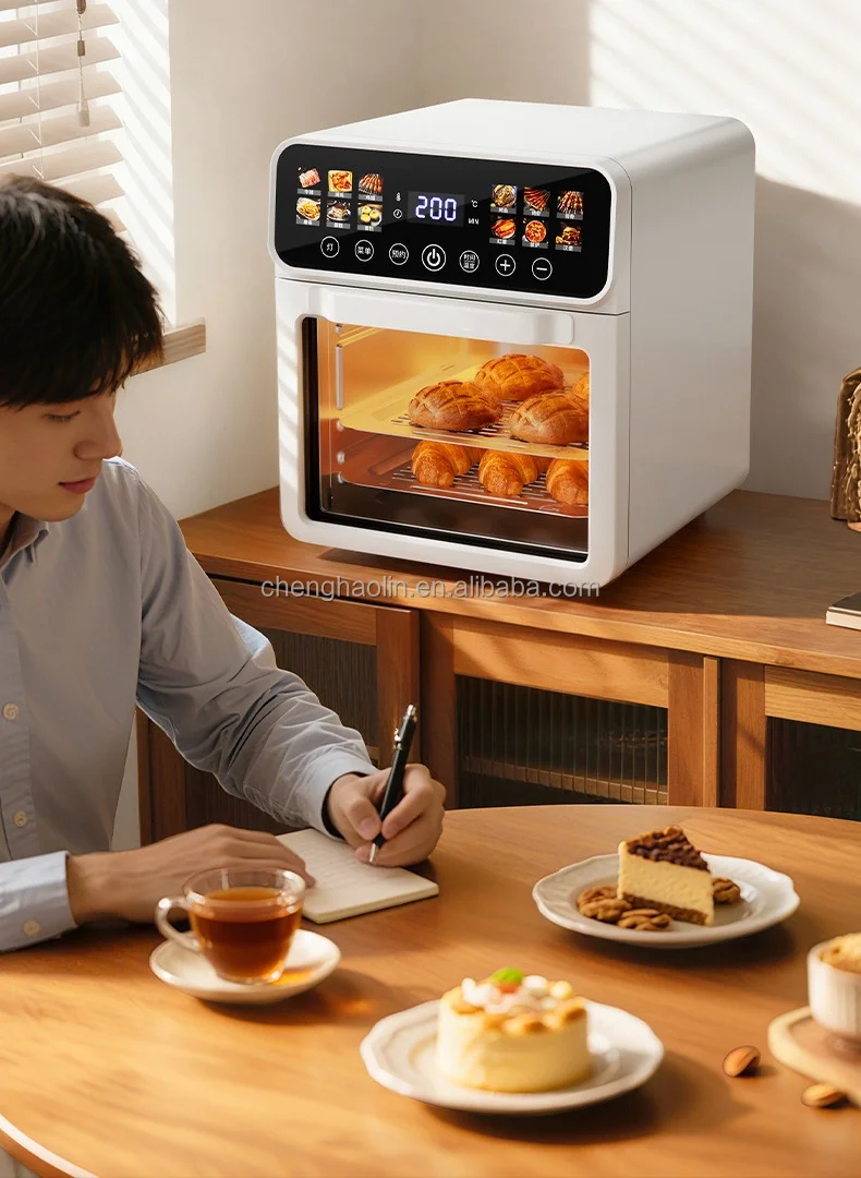 مقلاة هوائية كهربائية رقمية ذك - مراجعة Smart Home Oven وسعره