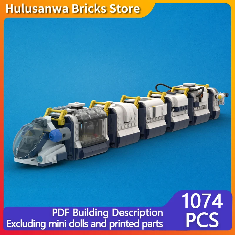 Popular Game Model MOC Building Bricks Space Seatruck Bundle Modular Technology Gifts Holiday Assemble Children Toys Suit