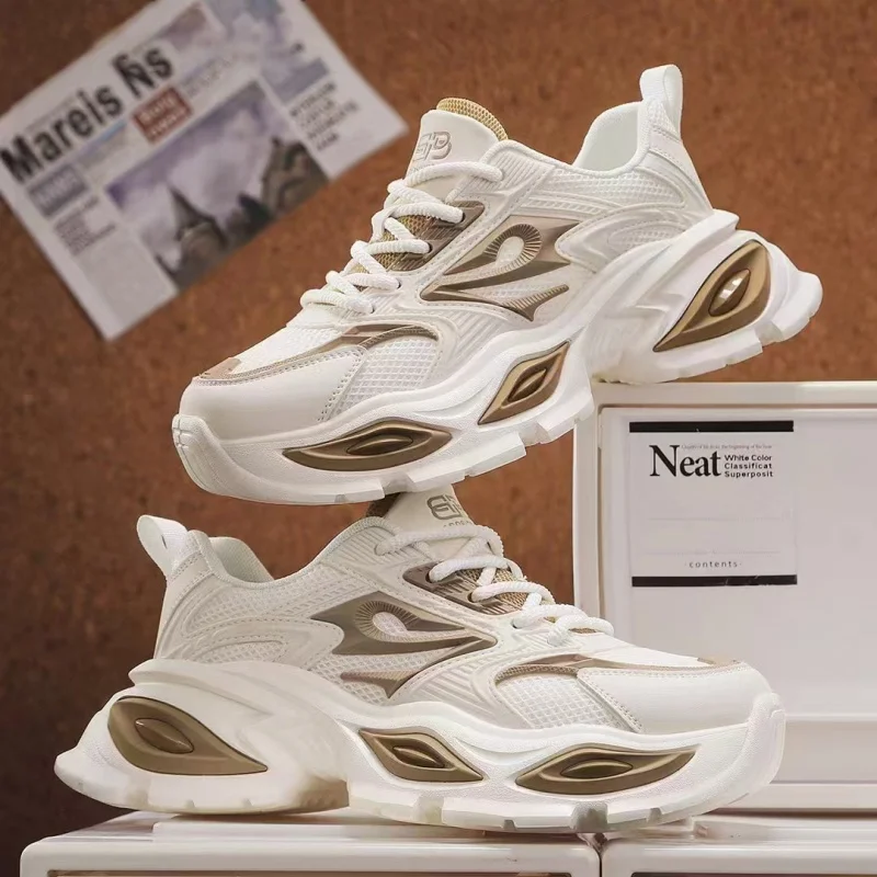 

Engineered for Ease: Men's Premium Casual Sneakers with Adaptive Fit Technology