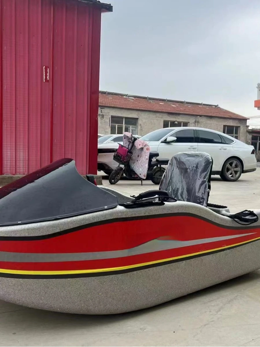 Fabrikant nieuwe 18KW 52KM speedboot waterrecreatie elektrische jetmotor kart boot vlot boot propeller muggenraces vissen