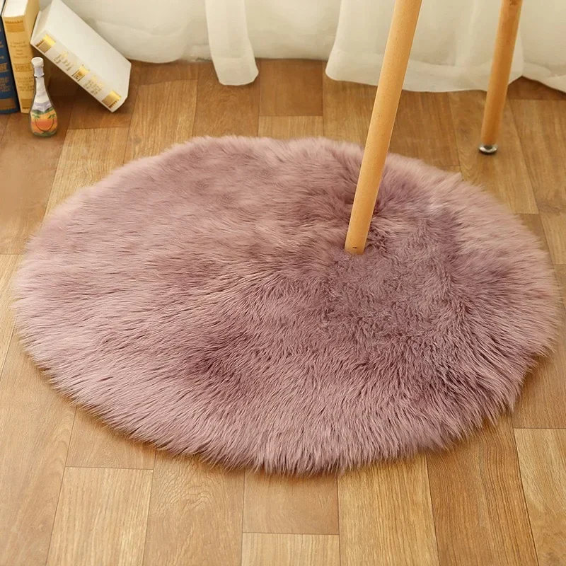 

CC2361-389-Modern Simple Carpet Bedroom Living Room Decoration Round Carpet