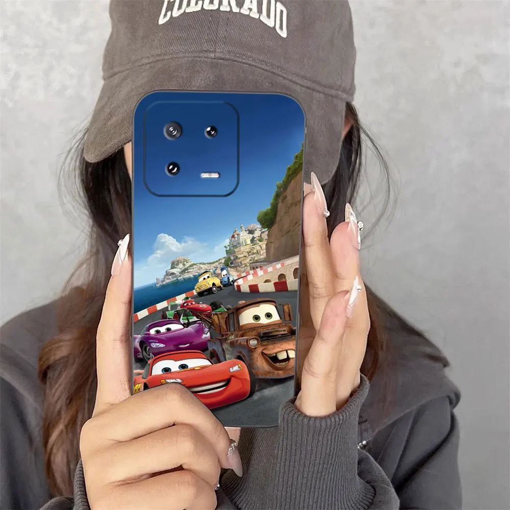 Disney Cars Lightning McQueen Phone Case For Xiaomi 11 11T 12 Lite 12T 13 14 14T 15 POCO F5 F6 F7 X3 X5 M4 M5 M6 M7 PRO TPU Case - Image 2