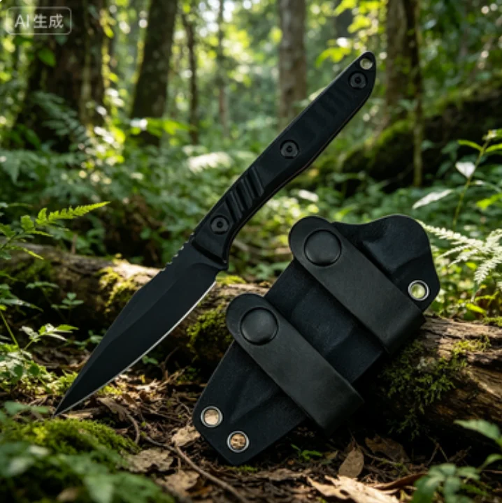 

Multi-functional Straight Knife Is Equipped with A K Sheath EDC Rock Outdoor Climbing Camping Fishing High-hardness hand Tools