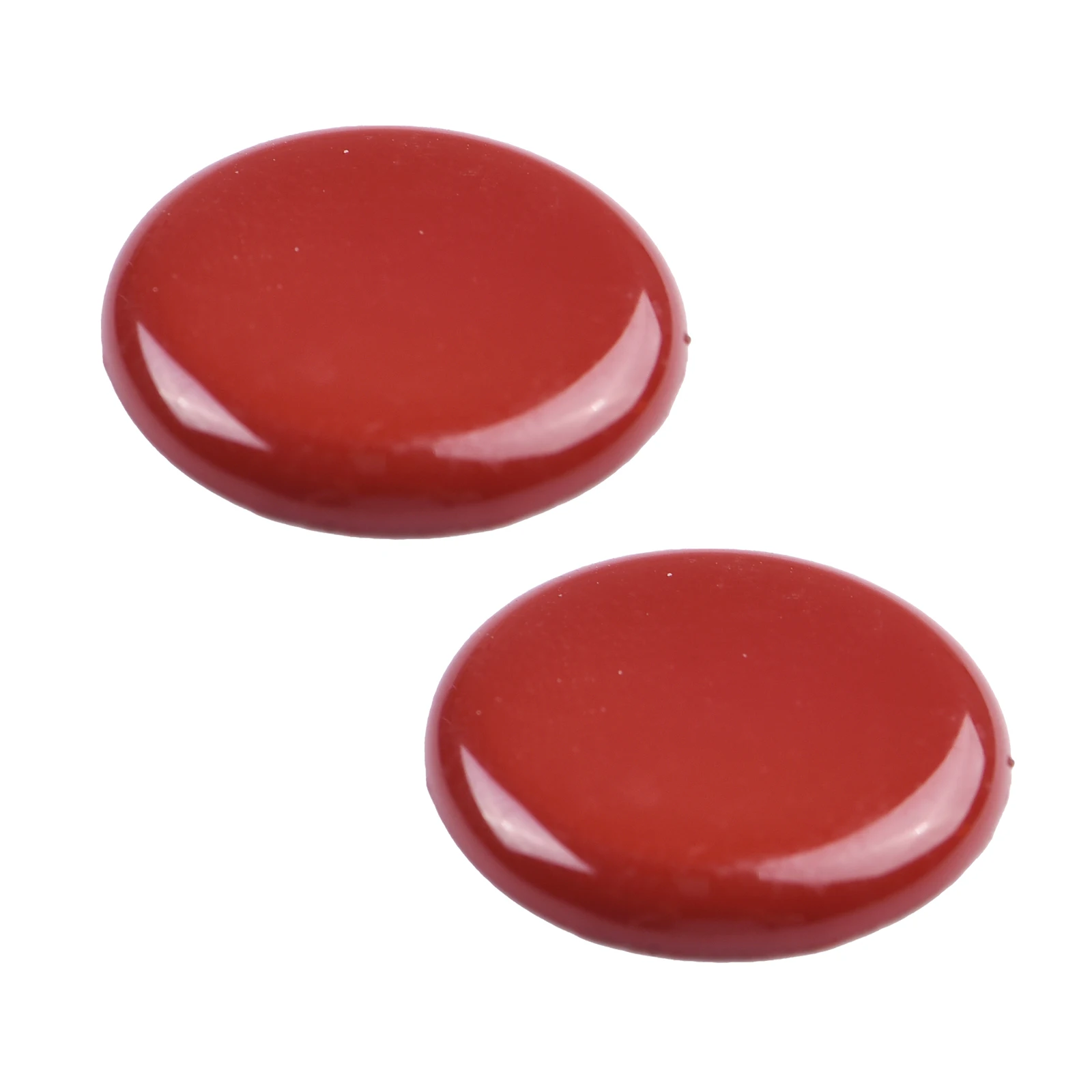 2Pcs Car Inner Steering Wheel Gear Shift Knob Red Shift Pole Level Head Cover Trim For Chevrolet For Camaro 2010-2023