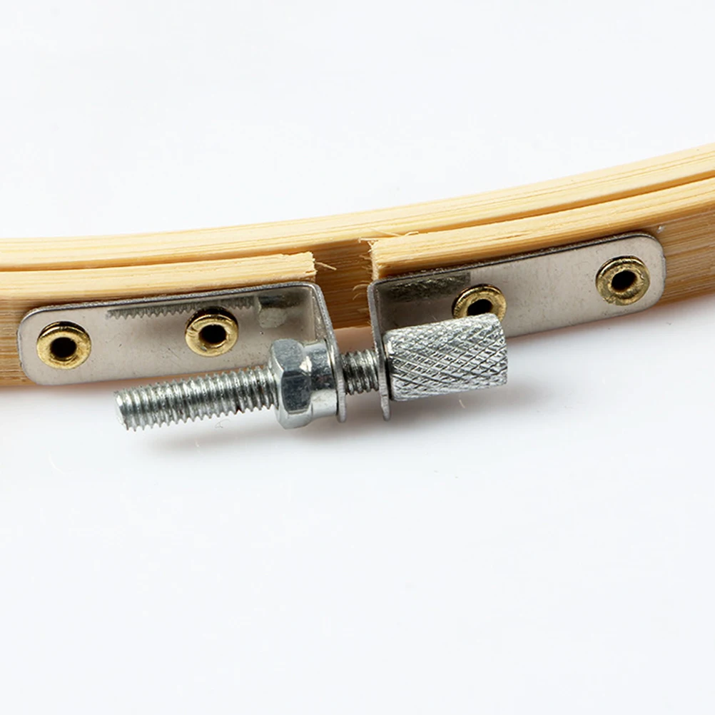

10 шт. набор для затяжки вышивания DIY бамбуковое кольцо вышивка крестиком круг крючок