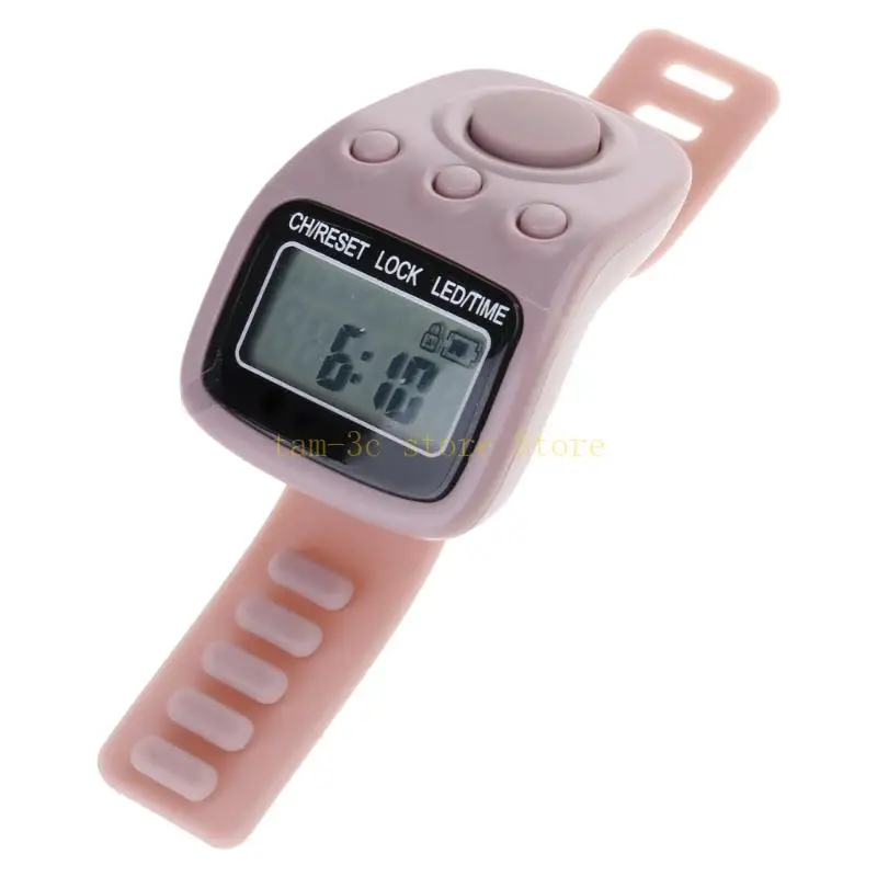 عداد تسجيل الإصبع LED، عداد التسبيح الإلكتروني الرقمي، جهاز النقر المحمول D0UA