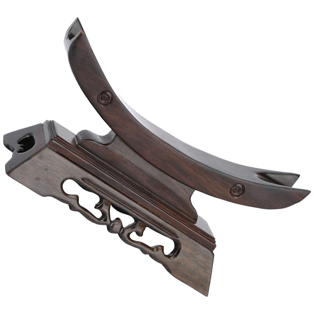 

Sword Display Stand Wooden Holder Vertical Bracket Home Decor Desktop Rack Rosewood Smooth Surface Jewelry Tool Portable