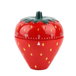 Strawberry Shape Timer Kitchen Cooking Reminder Cooking Alarm Clock Creative Kitchen Tools Mechanical Timer Countdown Timer