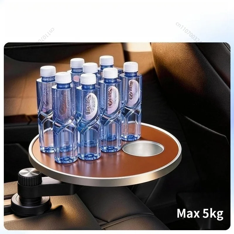 For Xpeng G6 Car Mounted Floating Small Table Board Multifunctional Tea Desk Tea Tray Interior Modification Accessories Stable