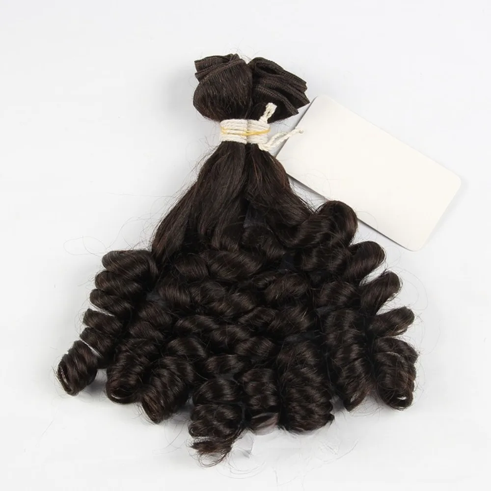 100% 실제 인간의 머리카락 실제 사람 천연 머리 커튼 푸미 헤어 가발 커튼 브라질 버진 레미 180% 밀도 8-30인치