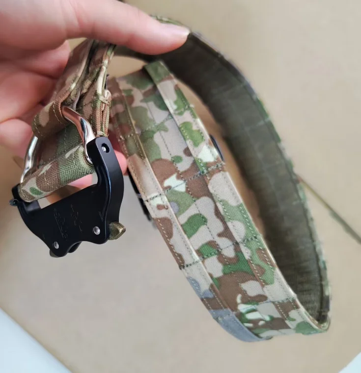 German Flecktarn Multicam Camouflage Belt Man Outdoor