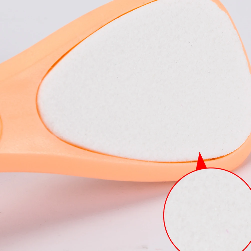 

2 шт., шлифовальный инструмент для ног из нержавеющей стали, пилочка для ног, инструмент для педикюра, прочный инструмент для удаления мозолей, твердая кожа, удобная ручка для дома