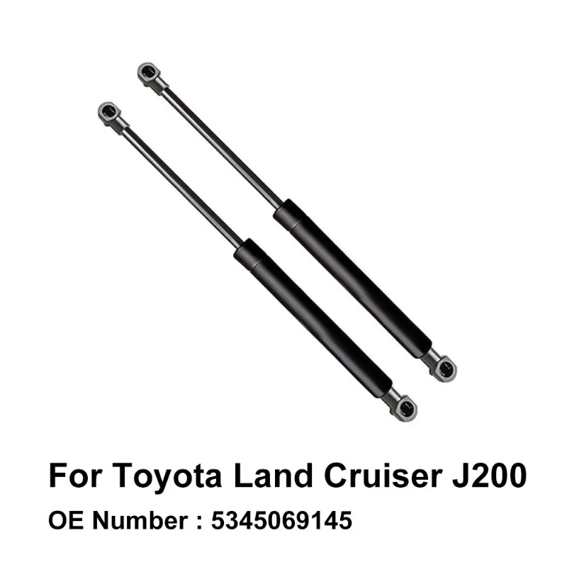 2*pcs 5345069145 534 506 9145 Hood Lift Cylinder Gas Spring Strut for Toyota Land Cruiser J200 from 2007 to 2018