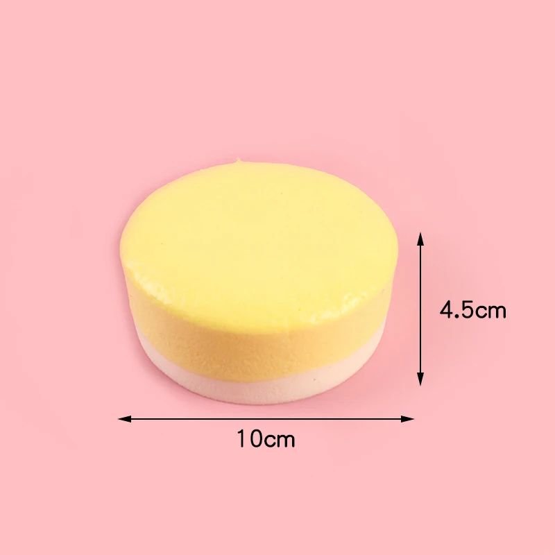 Slow Rebound Simulation Pinch Bread Squeeze Toy Model Children Fun Bread Decompression Toys Soft Food Bread Stress Relief Gift