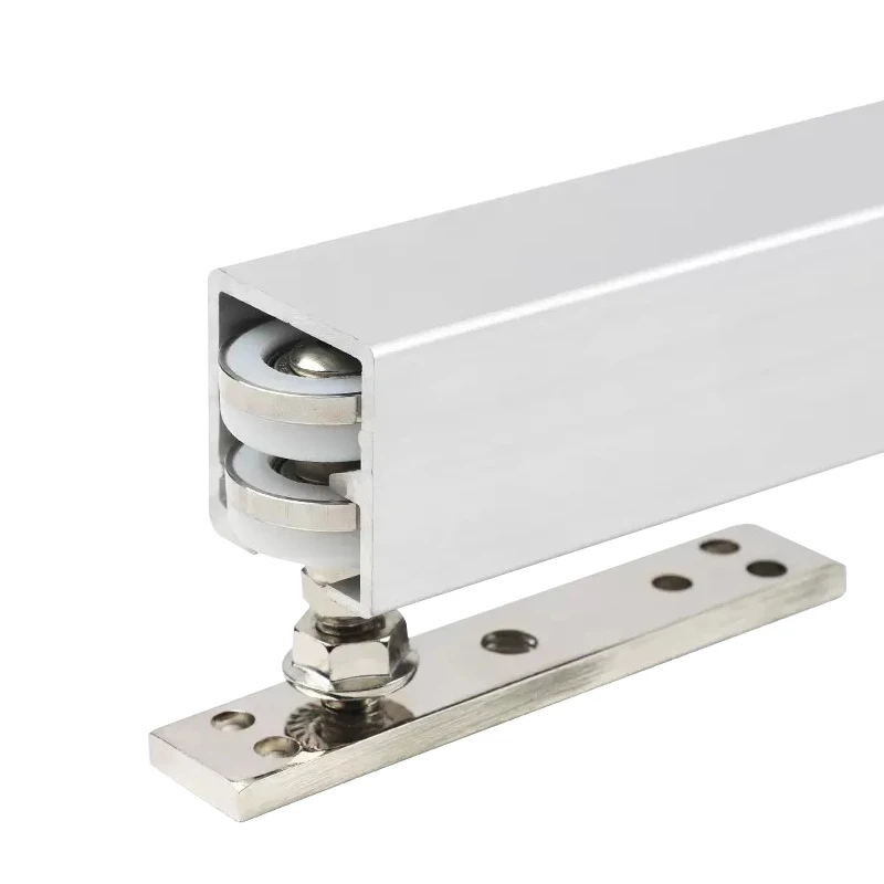 Left And Right Folding Window Hardware Milk Tea Shop Cafe Solid Wood Frame Glass Push-pull Air Pressure Rod Window Slide